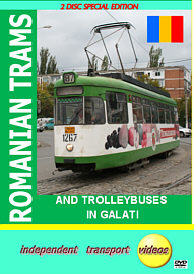 Romanian Trams 1 - and Trolleybuses in Galati - Format DVD