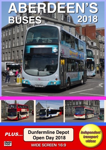Aberdeen's Buses 2018 & Dunfermline Bus Depot Open Da