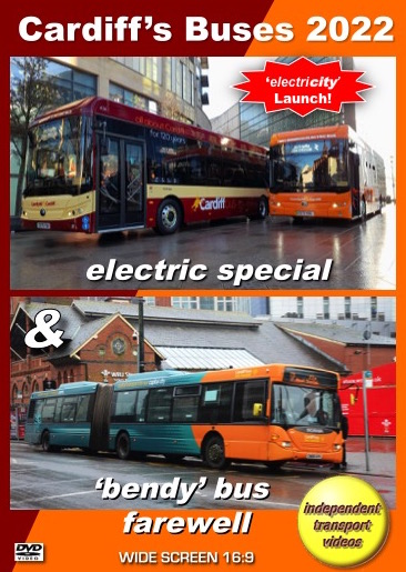 Cardiff's Buses 2022 electric special & 'Bendy' bus farewell