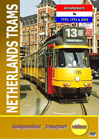Netherlands Trams 1 - Amsterdam  -  Format DVD