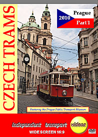Czech Trams 1 - Prague Part 1  -  Format DVD