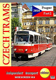 Czech Trams 1 - Prague Part 2  -  Format DVD