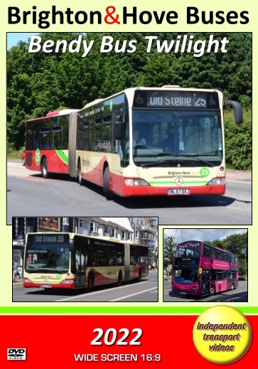 Brighton & Hove Buses  - Bendy Bus Twilight