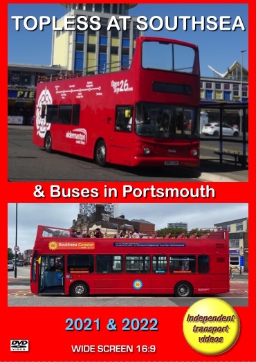 Topless at Southsea & Portsmouth Buses 2021 & 2022