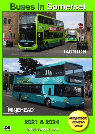 Buses in Somerset 2021 & 2024
